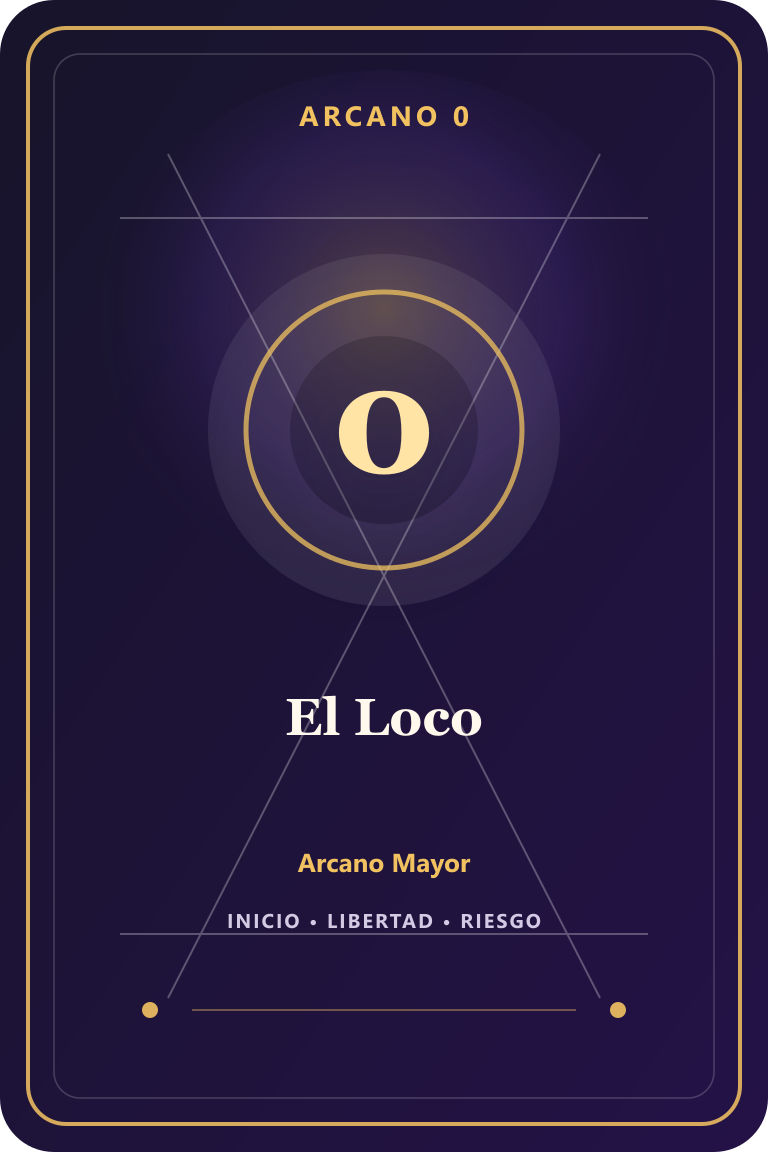 Carta de tarot: El Loco