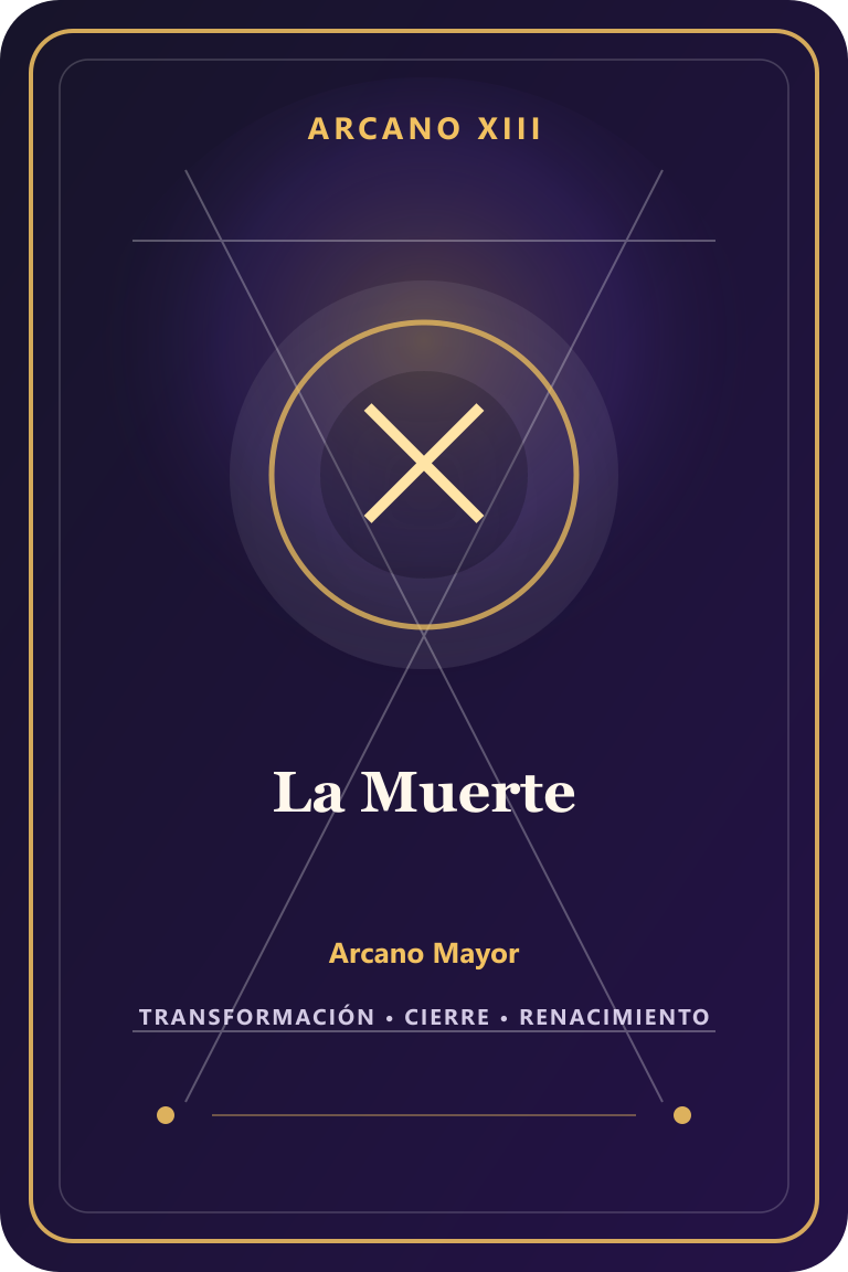 Carta de tarot: La Muerte