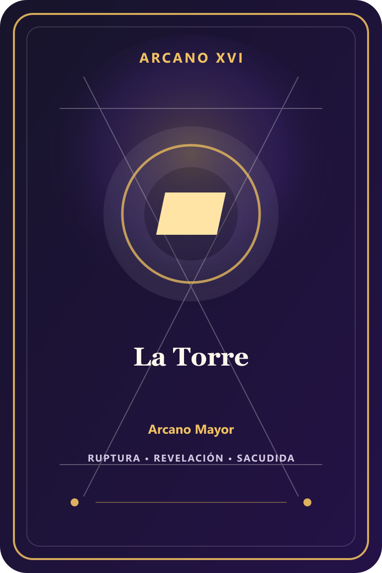 Carta de tarot: La Torre