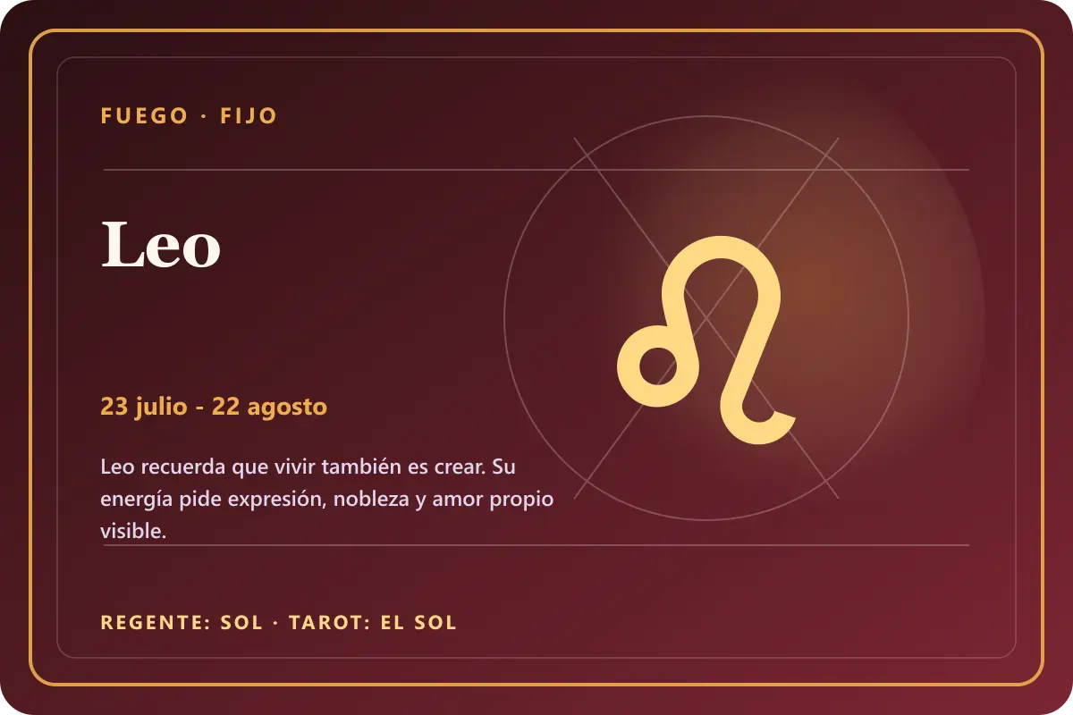 Ascendente en Leo