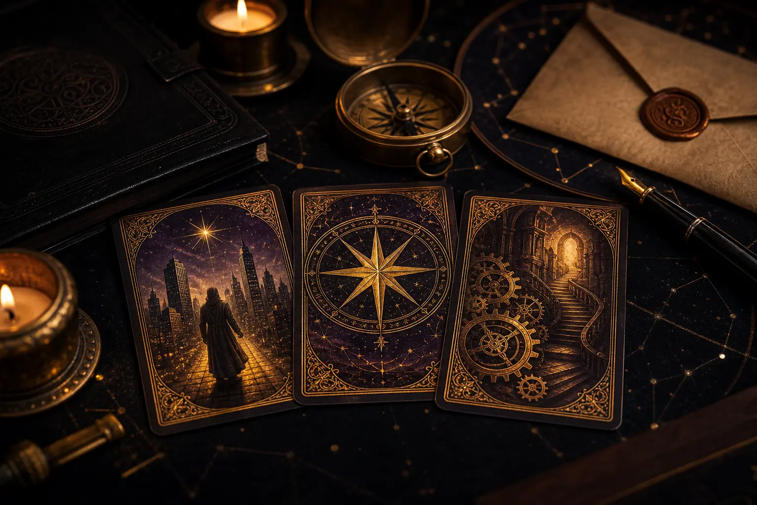 Imagen de Tarot del Trabajo 3 Cartas